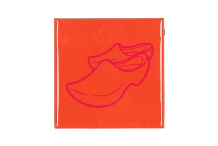 Tile Clogs Orange 10x10x1cm Nm