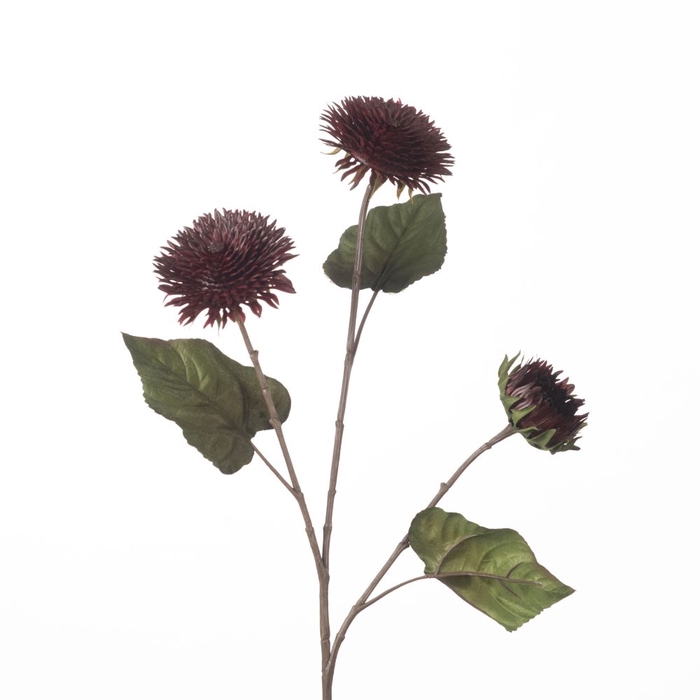 <h4>Af Sunflower Bud Sp L89cm Burg</h4>