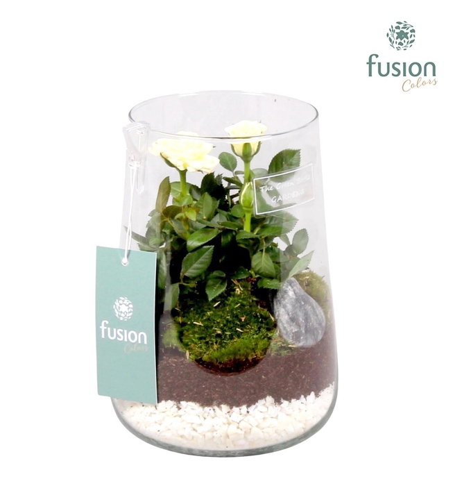 <h4>Green Bottle Deline Medium met Potroos</h4>