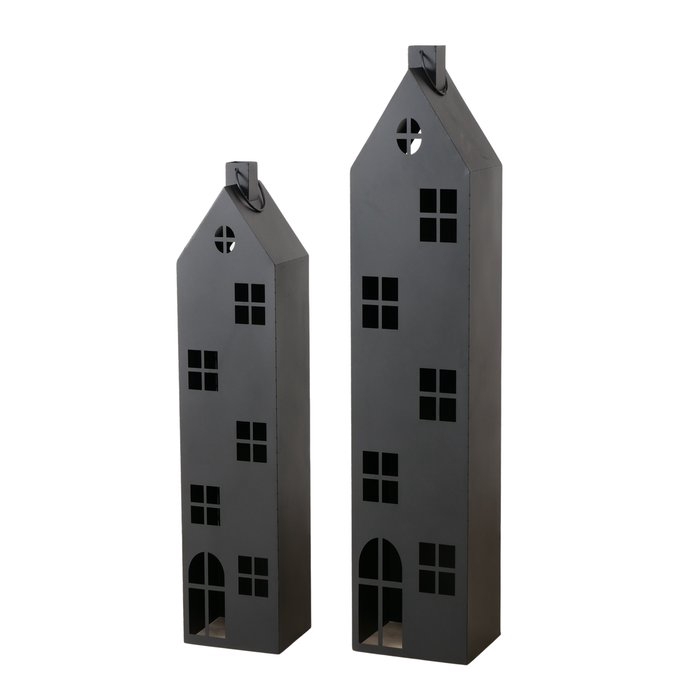 <h4>Lantern Alba, PER SET 2 STUKS HOOGTE 150CM EN 120 CM</h4>