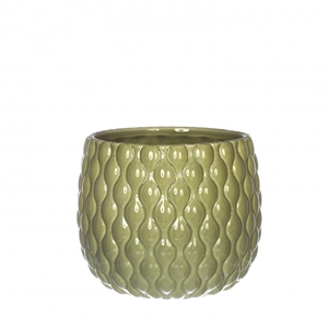 Ceramics Bubbles pot d13.5*11cm