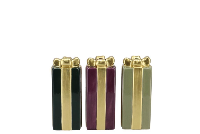 <h4>Joy Majestic Green Gift Candle H Ass 6x10cm</h4>