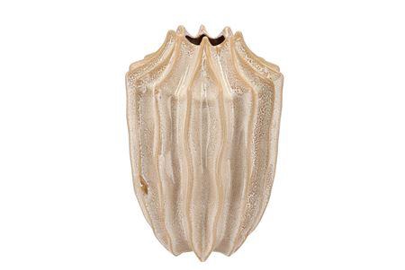 <h4>Juna Sand Vase Structure Long 25x25x37cm</h4>