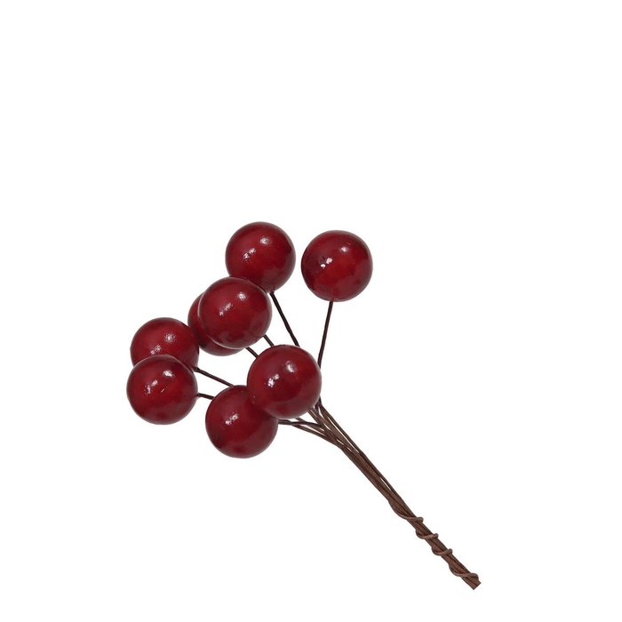 <h4>Christmas Deco berry/wire 15mm x160</h4>