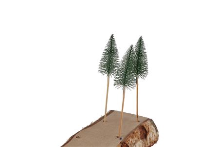 <h4>Pick Kerstboom+sneeuw 7+12cm Stok P/24 Nm</h4>