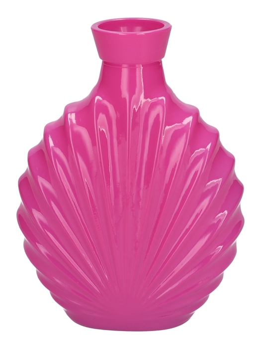 <h4>DF02-721080800 - Bottle Shelia 12.5x5.5x16.8 fuchsia milky</h4>