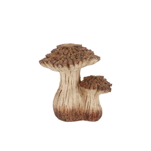 Wonderland Scottish Grey Mushrooms 17x14x17cm