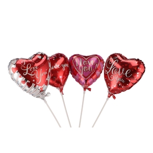 Pick Balloon 18cm Love Assorti ´b´ P/1