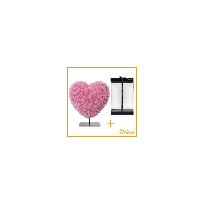 <h4>Arr6 Deco Foam Hart 30cm - Licht Roze</h4>