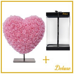 Arr6 Deco Foam Hart 30cm - Licht Roze