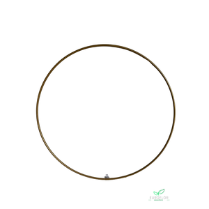 METAL RING 80CM GOLD HOLLOW TUBE