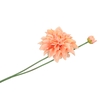 Silk Dahlia Spike Orange 78cm