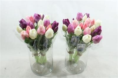 <h4>3117 PAARS/ROZE/WIT KUNSTTULP</h4>