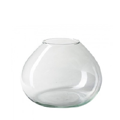 Glass ball vase dallas d20 15cm