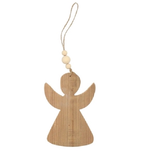 Christmas natural Hanging angel 20cm