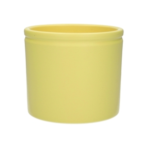 DF03-884540247 - Pot Lucca d14xh12.5 lemon matt