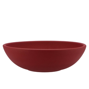 Vinci Red Velvet Bowl Low 30x9cm