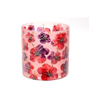 Glas Bloemen pot d20*20cm