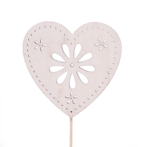 Mothersday 10cm Heart flower 8cm