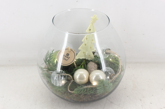 <h4>arr5 Kerst PL - Glas bol L LED x2</h4>