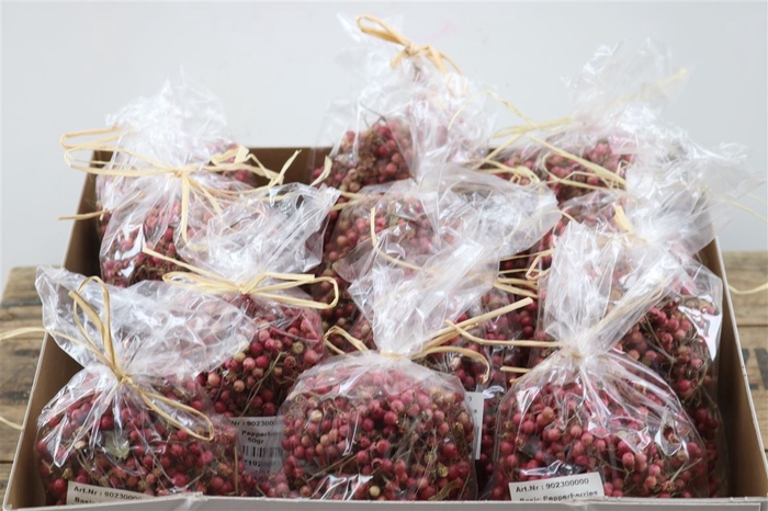 <h4>Deco Basic Pepperberries 50gr/bag</h4>