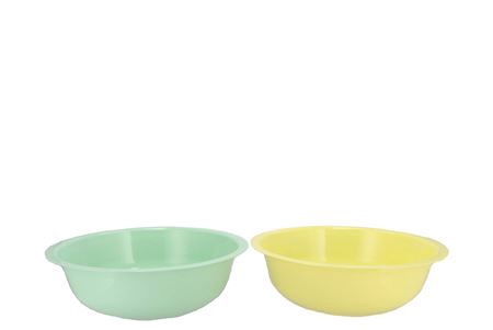 <h4>Zinc Basic Pastel Green/yellow Bowl 30x9cm</h4>