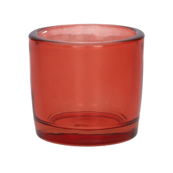 <h4>Candle holder Espen1 d6.5xh6 candy pink transparent</h4>