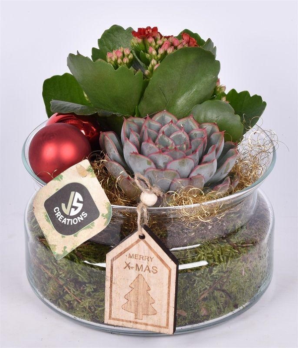 <h4>Glas schaal met hals 17 cm</h4>