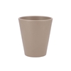 Ceramic Orchid Pot Stone Grey Matt 15cm