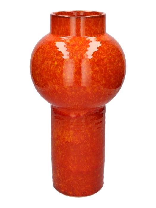 <h4>DF03-740861900 - Vase Brisa d12/21xh42.5 orange</h4>