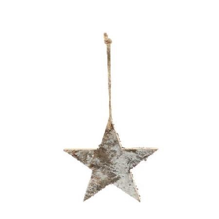 <h4>Kerst Hanger ster 15cm</h4>