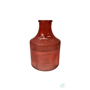 VASE D9 H13 RED