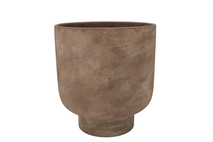 <h4>Florence Antique Bronze Pot Round 18x18x21cm</h4>