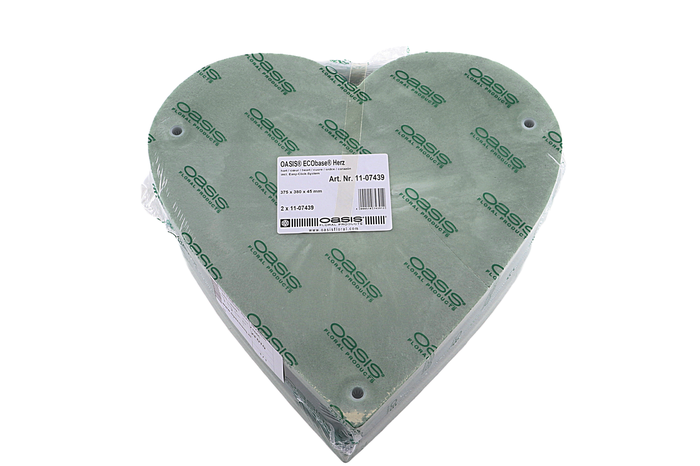 <h4>Oasis Ecobase Heart 38x40cm</h4>