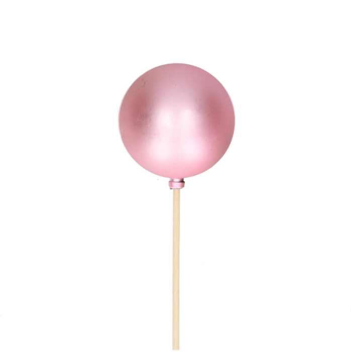 <h4>Kerst bijsteker 50cm Kerstbal d06cm mat</h4>