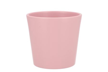 <h4>Ceramic Pink Silver Pot Orchid 14cm</h4>