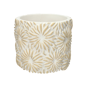 DF03-741272047 - Pot Filora d15xh13 cream