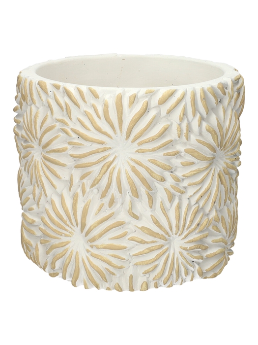 <h4>DF03-741272047 - Pot Filora d15xh13 cream</h4>