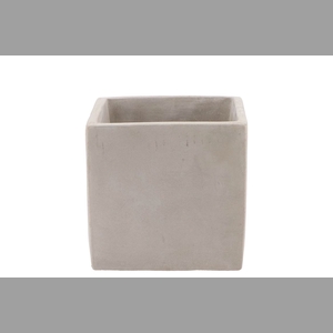 Concrete Pot Square 13x13x13cm