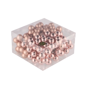 Glass Ball Smokey Rose 25mm P/144