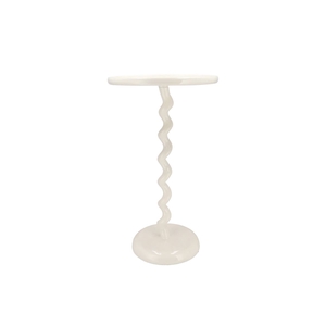 Sephora Cozy White Side Table 35x35x62cm