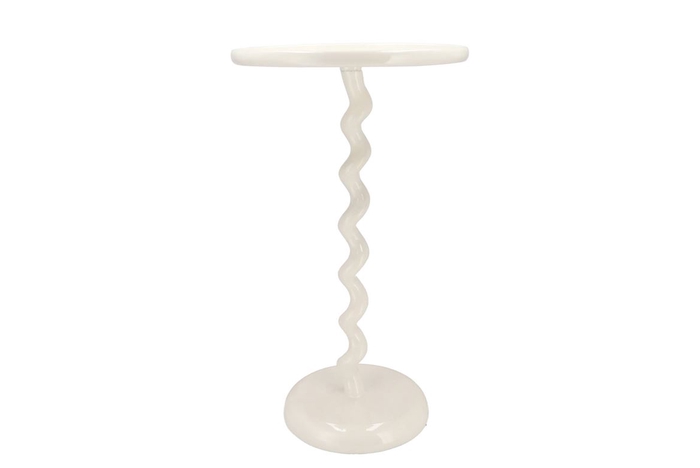 Sephora Cozy White Side Table 35x35x62cm