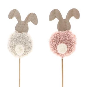 Easter Sticks 50cm rabbit 10cm