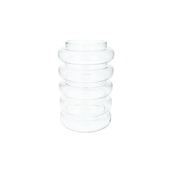 <h4>Vase 5 Layers low d13\\18xh27.5 clear Eco</h4>