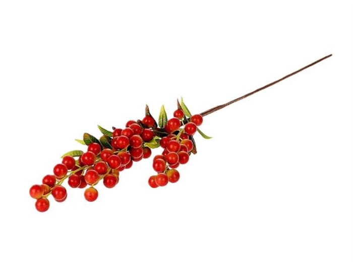 <h4>Artificial Stem Sugar Berry L80 Orange</h4>