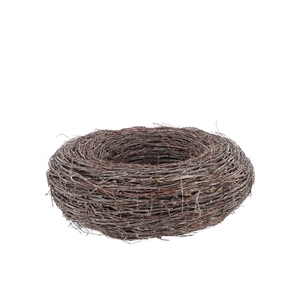 Wreath Birch Tree Whitewash 40x10cm