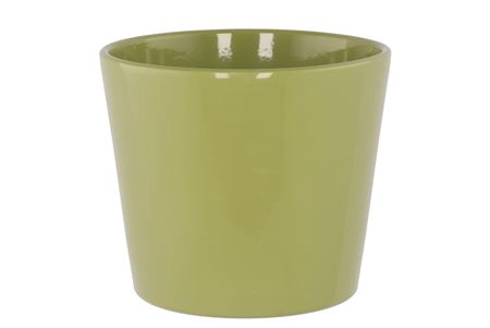 <h4>Ceramic Amazone Green Pot 15cm</h4>