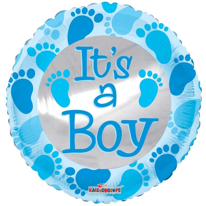 <h4>Party! Balloon It's a boy 45cm foot</h4>