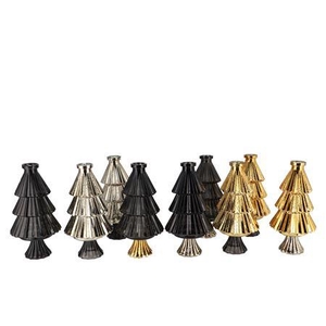 Jazz Wild Black Vase X-mas Tree Ass 11x22cm