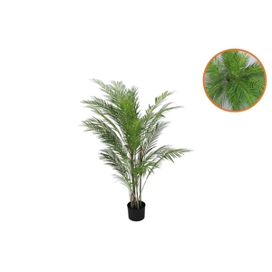 Silk Kentia Palm Plant Green 91cm